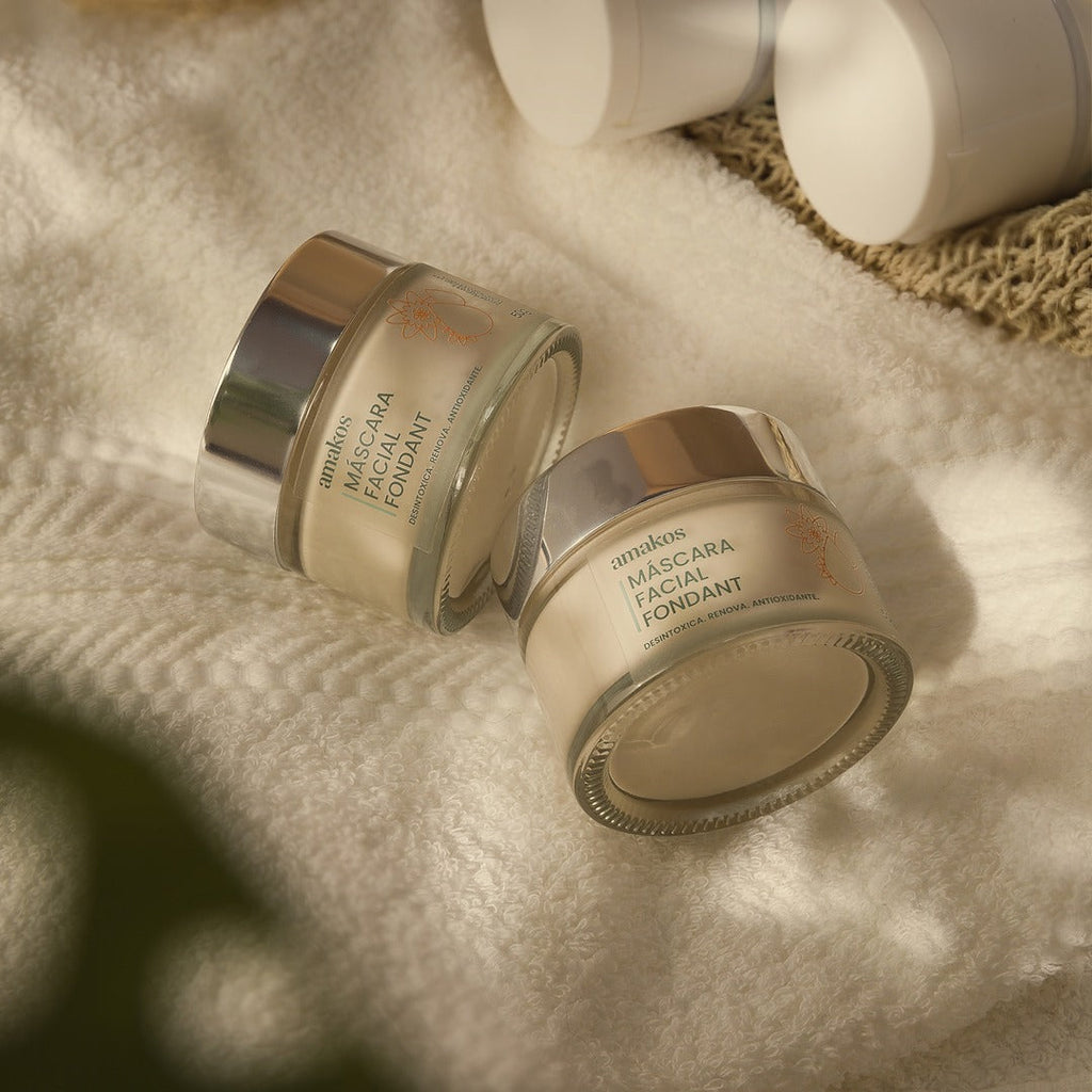 Máscara Facial Fondant Argila Branca & Passiflora