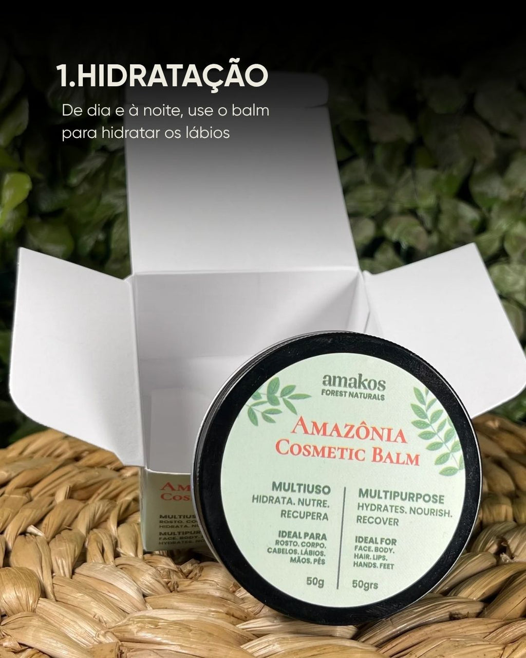 Ritual Floresta Multifuncional - Para lábios sempre hidratados