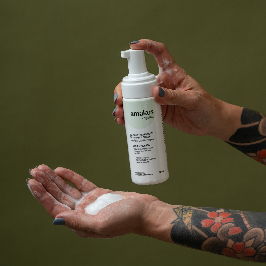 Espuma de limpeza Copaíba (120ml)
