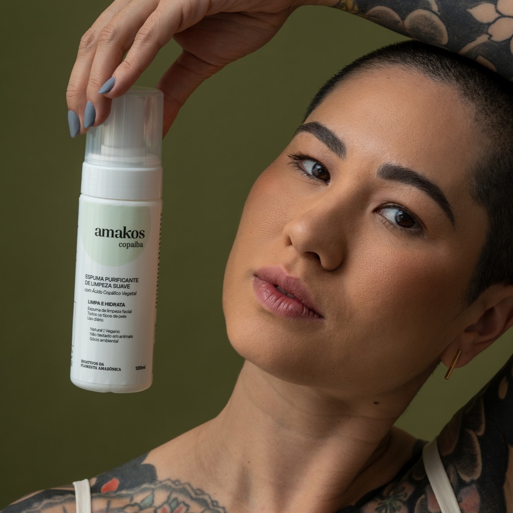 Espuma de limpeza Copaíba (120ml)