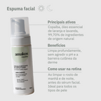 Espuma de limpeza Copaíba (120ml)