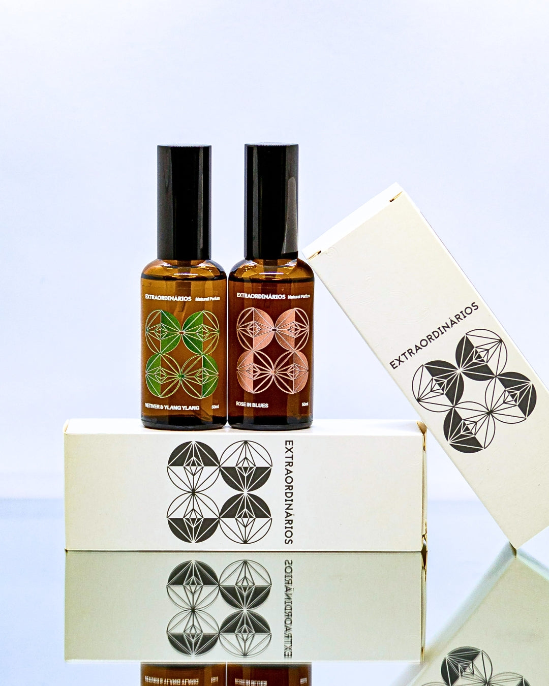 Presença Magnética: Rose in Blues + Vetiver & Ylang-Ylang