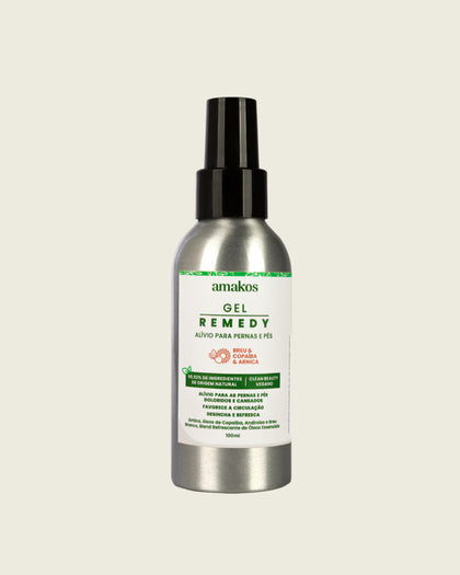 Remedy Leg & Foot Relief Gel Breu, Copaiba & Arnica